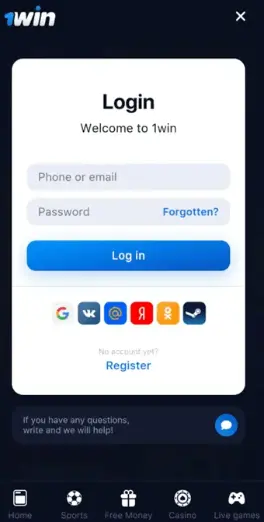 1Win iOS Login 1Win iOS Login