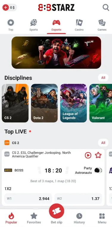 888Starz Android ESports 888Starz Android ESports