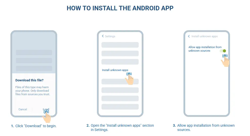 How to install the Android app How to install the Android app