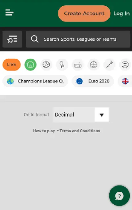 Mr Green iOS Settings Mr Green iOS Settings